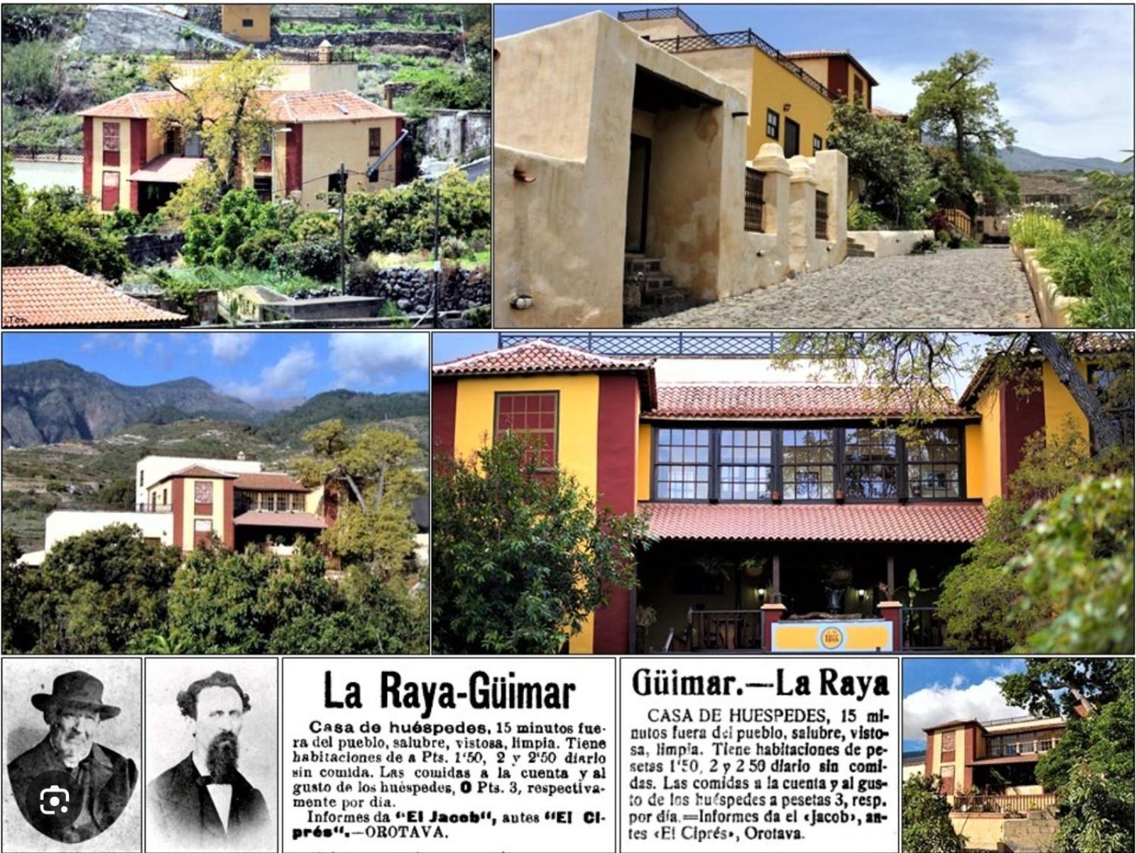 Hotel Rural La Raya 1866 Güimar Exterior foto